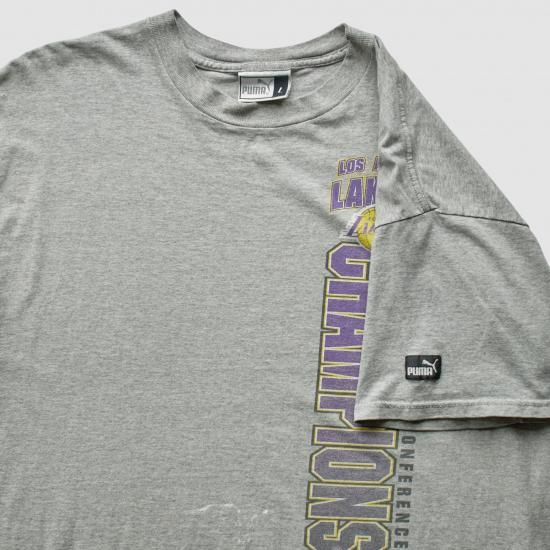 ロサンゼルス・レイカーズ Puma 2000 Tシャツ - グレー - M バイ ファナティクス リ イメージ3