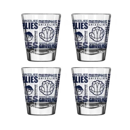 メンフィスグリズリーズ 2オンス(60ml) ショットグラス セット イメージ1