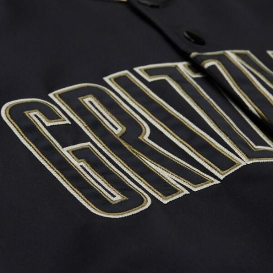 メンフィスグリズリーズ ミッチェル&ネス クラッチ サテン ラグラン フル-Snap ジャケット - イメージ4