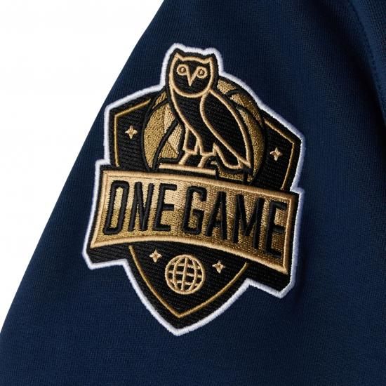 メンフィスグリズリーズ OVO x NBA フリース パーカー - ネイビー イメージ3