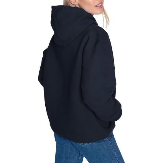 メンフィスグリズリーズ スターター レディース アーチ ストライプ フリース パーカー - ネイビー イメージ2