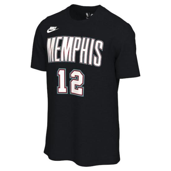 ジャ・モラント メンフィスグリズリーズ Nike ユニセックス ネーム&ナンバー Tシャツ - クラ イメージ2