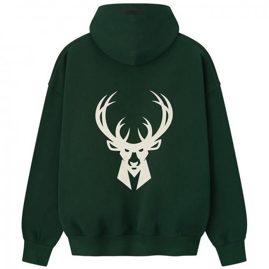 ミルウォーキーバックス Fear オブ ゴーd x NBA ユニセックス スポーツ パーカー - ハ イメージ2