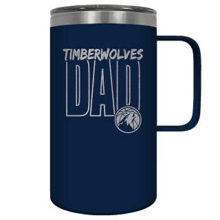ミネソタティンバーウルブズ Dad 18オンス(532ml) Hustle トラベル マグカップ サムネイル