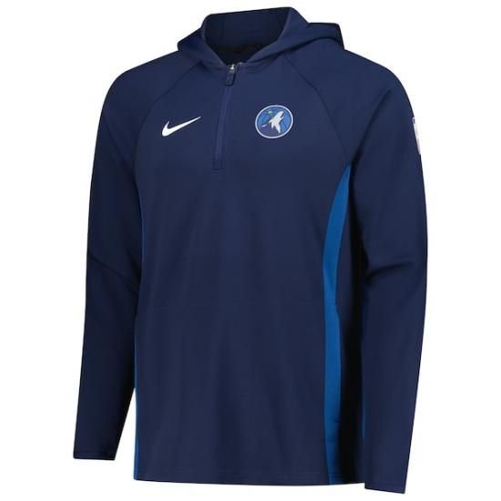 ミネソタティンバーウルブズ Nike オーセンティック オンコート ゾーン クォーター-ジップ ドラ イメージ2