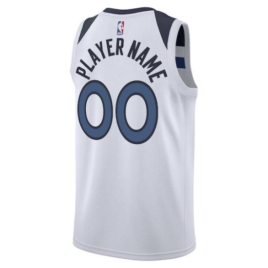 ミネソタティンバーウルブズ Nike 2020/21 スウィングマン カスタム ジャージー - アソ イメージ3