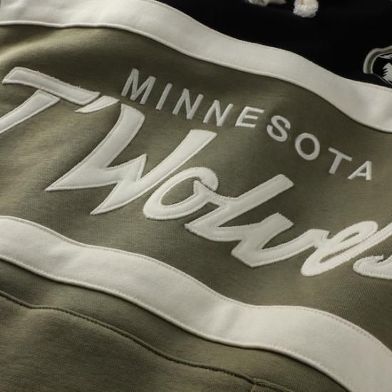 ミネソタティンバーウルブズ ミッチェル&ネス ダブル クラッチ ヘッド Coach パーカー - O イメージ6