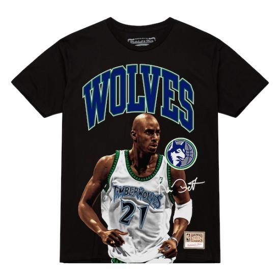 ケビン・ガーネット ミネソタティンバーウルブズ ミッチェル&ネス ハードウッドクラシックス プレーヤ イメージ2