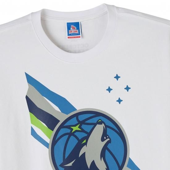 ミネソタティンバーウルブズ OVO x NBA Heavyweight Tシャツ - ホワイト イメージ4