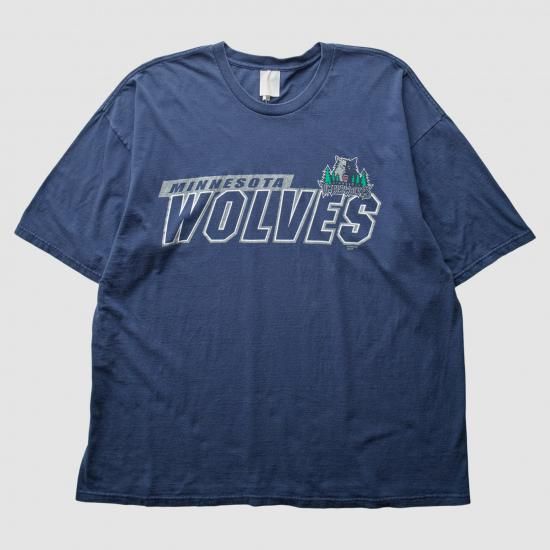 ミネソタティンバーウルブズ 2000s Tシャツ - ブルー - 3XL バイ ファナティクス リア イメージ1