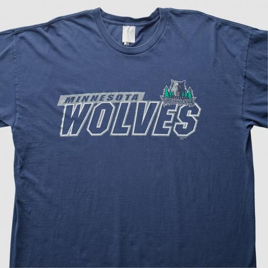 ミネソタティンバーウルブズ 2000s Tシャツ - ブルー - 3XL バイ ファナティクス リア イメージ2