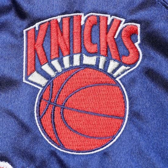 ニューヨークニックス ミッチェル&ネス ユース ハードウッドクラシックス サテン ラグラン フル-S イメージ3