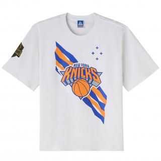 ニューヨークニックス OVO x NBA Heavyweight Tシャツ - ホワイト サムネイル