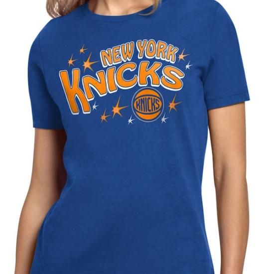 ニューヨークニックス スターター レディース ファイヤーworks Tシャツ - ブルー イメージ3