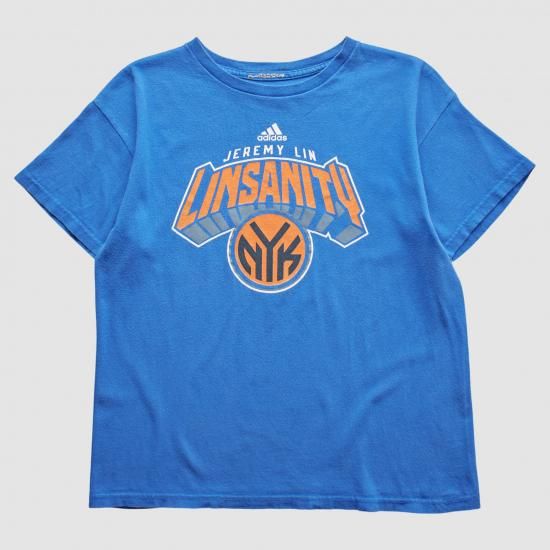 ニューヨークニックス Adidas 2012 Tシャツ - ブルー - XS バイ ファナティクス  イメージ1