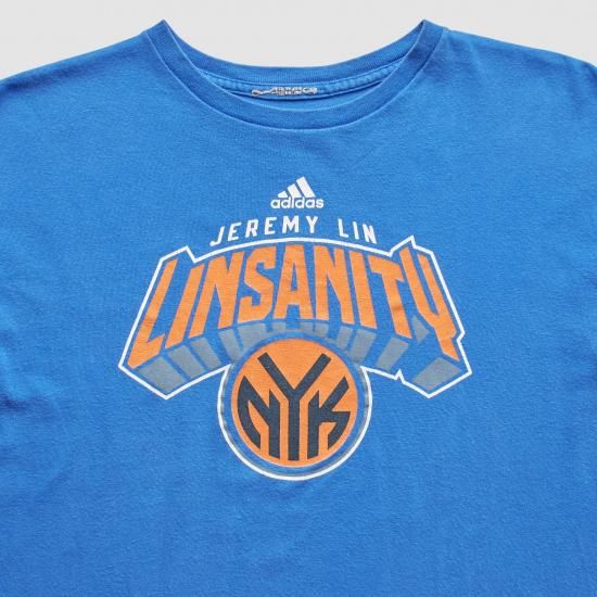 ニューヨークニックス Adidas 2012 Tシャツ - ブルー - XS バイ ファナティクス  イメージ2