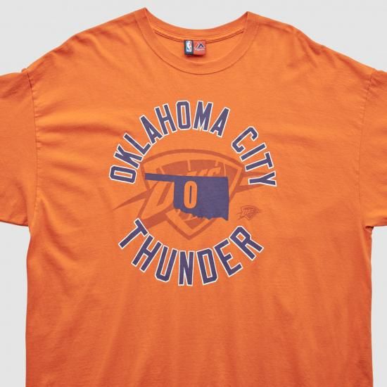 オクラホマシティサンダー マジェスティック 2010s Tシャツ - オレンジ - XL バイ ファ イメージ3