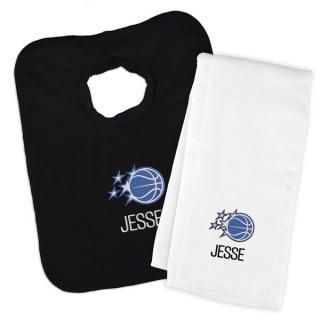 オーランドマジック Chad & Jake キッズ (入れたい「文字」を備考欄に記入) よだれかけ  サムネイル