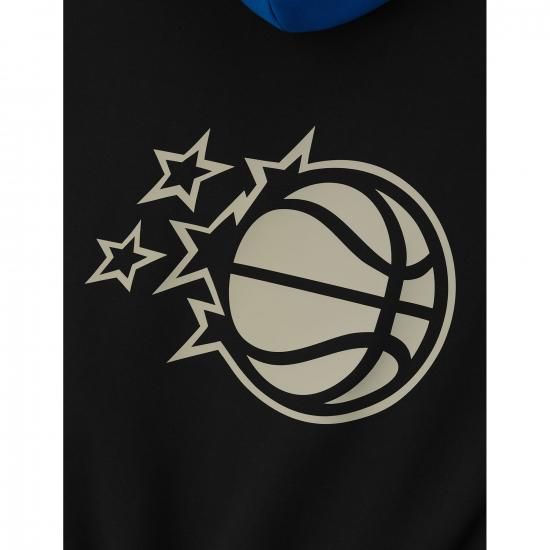 オーランドマジック Fear オブ ゴーd x NBA ユニセックス スポーツ パーカー - ブラッ イメージ4