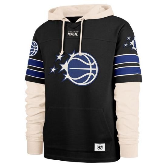 オーランドマジック '47 スプリット ゾーン コーナーバック デュオ パーカー - ブラック イメージ2