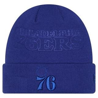 フィラデルフィアセブンティシクサーズ ニューエラ(New Era) トーナル 折り返し ニット帽 - サムネイル