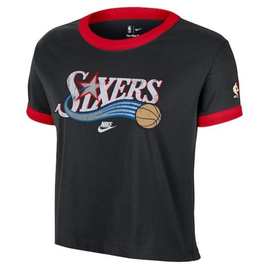フィラデルフィアセブンティシクサーズ Nike レディース クラシック エディション ハードウッドク イメージ2
