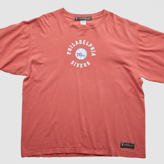 フィラデルフィアセブンティシクサーズ ハードウッドクラシックス 2000s Tシャツ - オレンジ  イメージ2