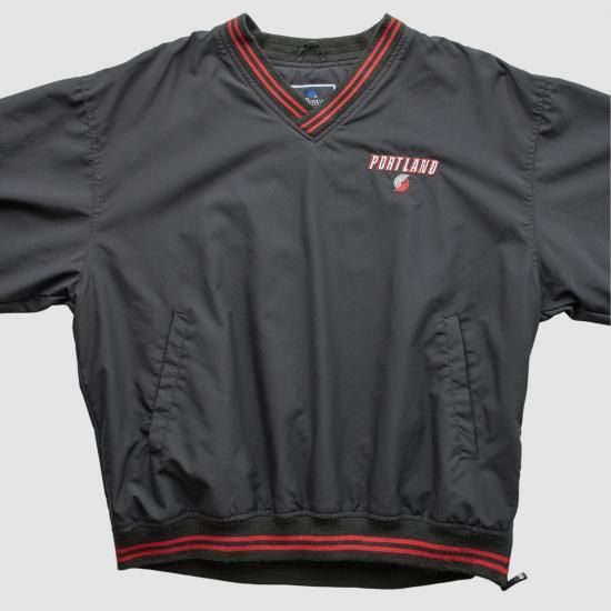 ポートランドトレイルブレイザーズ 2000s プルオーバー ジャケット - ブラック - XL バイ イメージ2