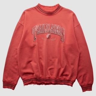 ポートランドトレイルブレイザーズ 90s スウェット - レッド - XL バイ ファナティクス リ サムネイル