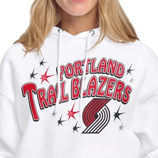 ポートランドトレイルブレイザーズ スターター レディース ファイヤーworks フリース パーカー  イメージ3