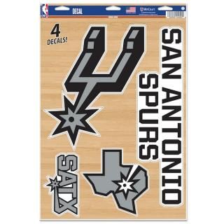 サンアントニオスパーズ ウィンクラフト プライマリー 11'' x 17'' マルチユース ステッカ サムネイル