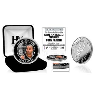 トニー・パーカー サンアントニオスパーズ ハイランドミント 39mm シルバー プレートd カラー  サムネイル
