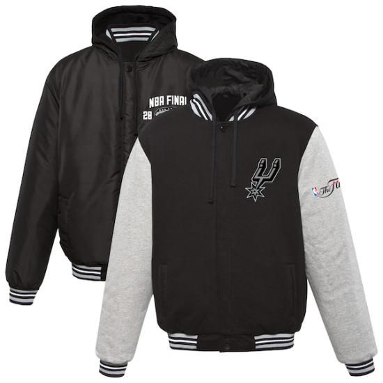 サンアントニオスパーズ JH デザイン 2014 NBA ファイナル フリース フル-ジップ ヴィー イメージ1