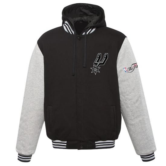 サンアントニオスパーズ JH デザイン 2014 NBA ファイナル フリース フル-ジップ ヴィー イメージ2