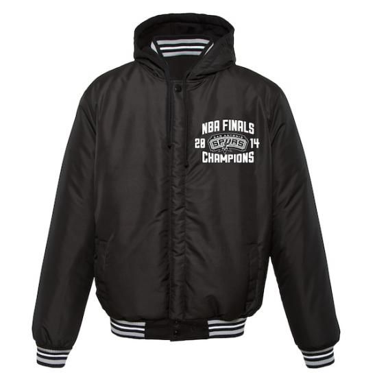 サンアントニオスパーズ JH デザイン 2014 NBA ファイナル フリース フル-ジップ ヴィー イメージ3
