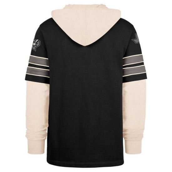 サンアントニオスパーズ '47 スプリット ゾーン コーナーバック デュオ パーカー - ブラック イメージ3