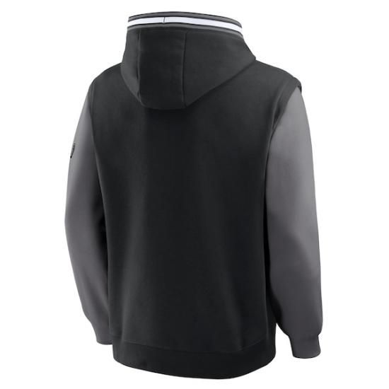 サンアントニオスパーズ ファナティクス ハーフ コート ショット 時計 ファストブレイク パーカー  イメージ2