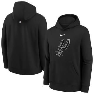 サンアントニオスパーズ Nike ユース 2025/26 クラブ フリース パーカー - ブラック サムネイル