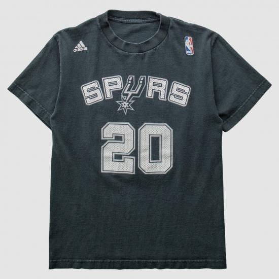 サンアントニオスパーズ Adidas 2000s Tシャツ - ブラック - XXS バイ ファナテ イメージ1