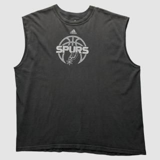 サンアントニオスパーズ Adidas 2000s Tシャツ - ブラック - 3XL バイ ファナテ サムネイル