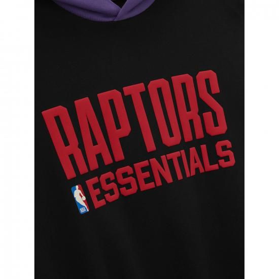 トロントラプターズ Fear オブ ゴーd x NBA ユニセックス スポーツ パーカー - ブラッ イメージ3