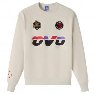 トロントラプターズ OVO x NBA フリース スウェット - ナチュラル サムネイル