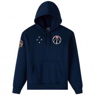 ワシントンウィザーズ OVO x NBA フリース パーカー - ネイビー サムネイル