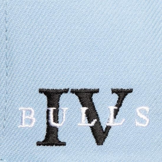 シカゴブルズ ミッチェル&ネス コア IV スナップバック ハット - ライト ブルー/ブラック イメージ4