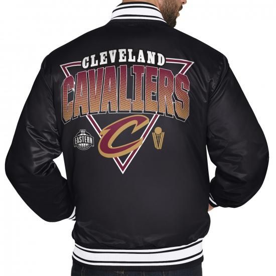 クリーブランドキャバリアーズ スターター トライアングル フル-Snap ヴィーシティ ジャケット イメージ2