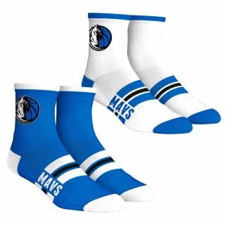 ダラスマーベリックス Rock Em ソックス ユニセックス 2パック マルチ ストライプ クォータ サムネイル