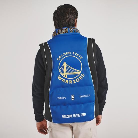 ゴールデンステイトウォリアーズ オフ Seasオン x NBA ユニセックス チーム パフer ベス イメージ4
