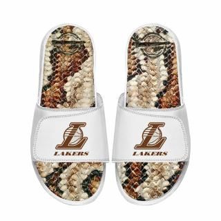 ロサンゼルス・レイカーズ Iスライド ユニセックス Stacked Snake ジェル スライド サ サムネイル