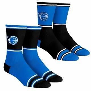 オーランドマジック Rock Em ソックス ユース 2パック カラー ブロック クルー ソックス サムネイル