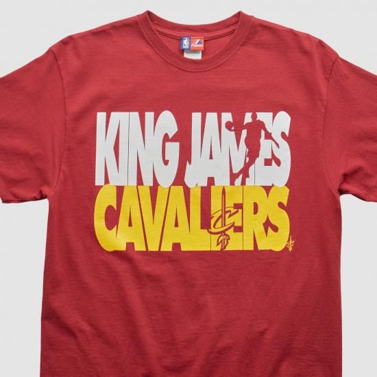 クリーブランドキャバリアーズ マジェスティック 2000s Tシャツ - Maroオン - M バイ イメージ3